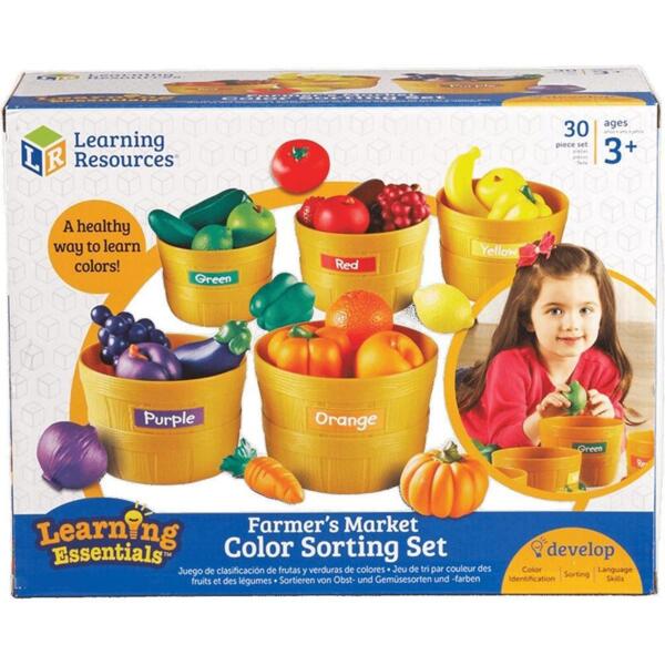 Обучающий игровой набор-сортер LEARNING RESOURCES - ФЕРМЕРСКИЙ РЫНОК (LER3060)