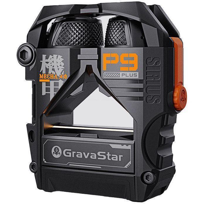 Навушники TWS Gravastar Sirius Plus BT 5.3 Black (GSP9PLUS_BLK)фото1