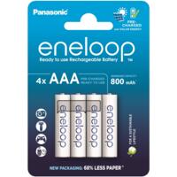 Аккумулятор Panasonic Eneloop NI-MH AAA 800 мАг, 4 шт. (BK-4MCDE/4CP)