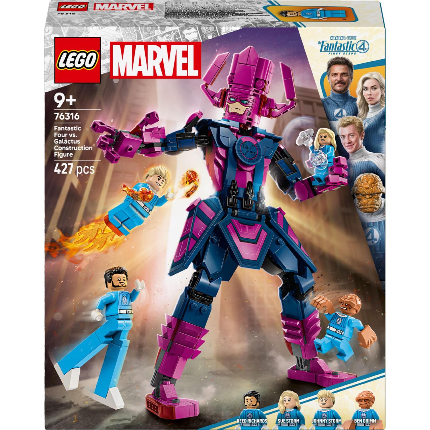 LEGO 76316 Super Heroes Marvel Фантастическая четверка против Галактуса фото