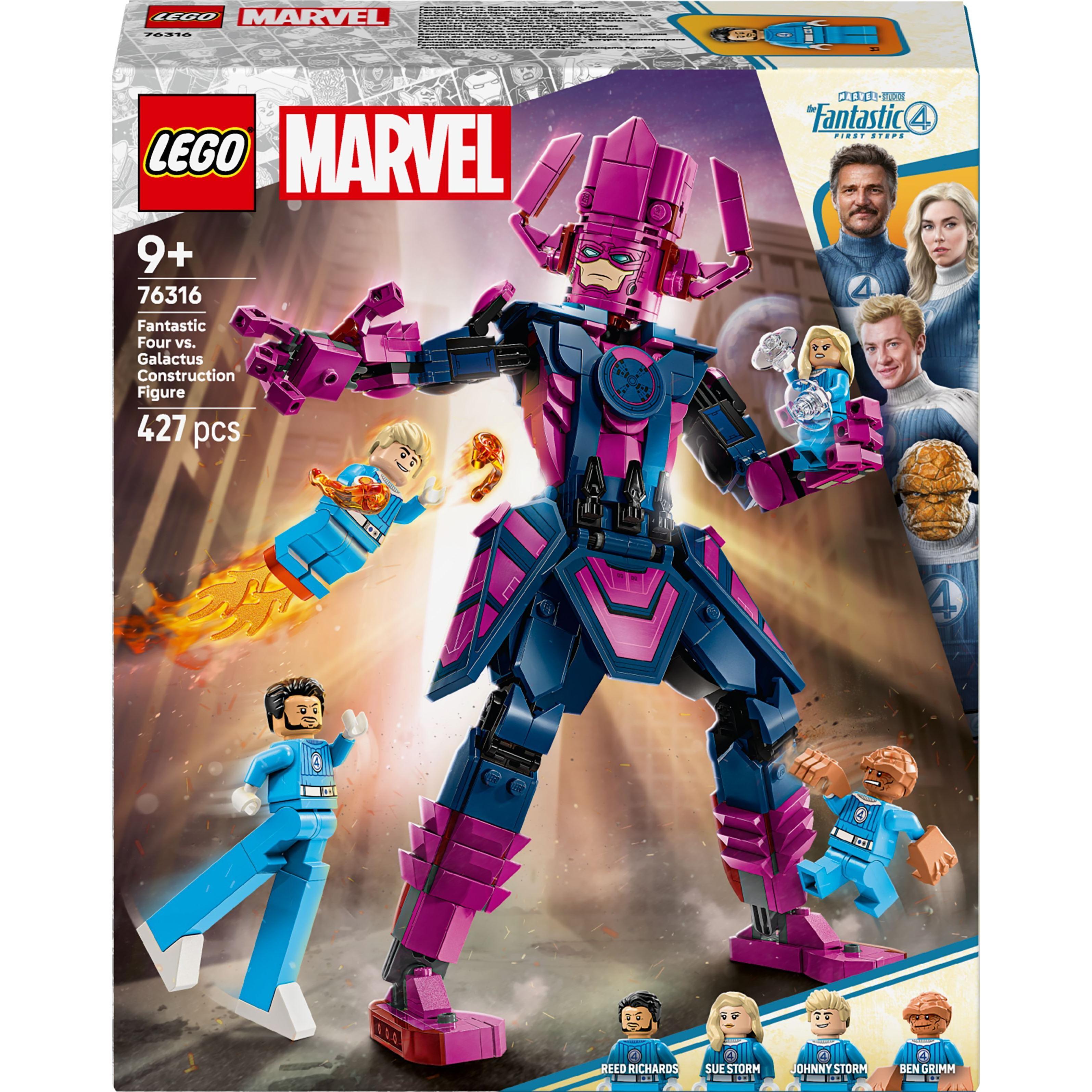 LEGO 76316 Super Heroes Marvel Фантастическая четверка против Галактуса фото 1