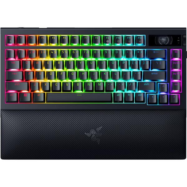 

Игровая клавиатура Razer BlackWidow V4 Pro USB-A/WL/BT EN черный (RZ03-05130100-R3M1)
