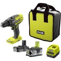 Шуруповерт-дрель ударный аккумуляторный Ryobi ONE+ R18PD3-242S 18В 1х2А·ч 1х4А·ч (5133003820)