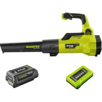 Повітродув садовий акумуляторний Ryobi Max Power RY36BLXA-140P 36В 1х4А·ч (5133005418)