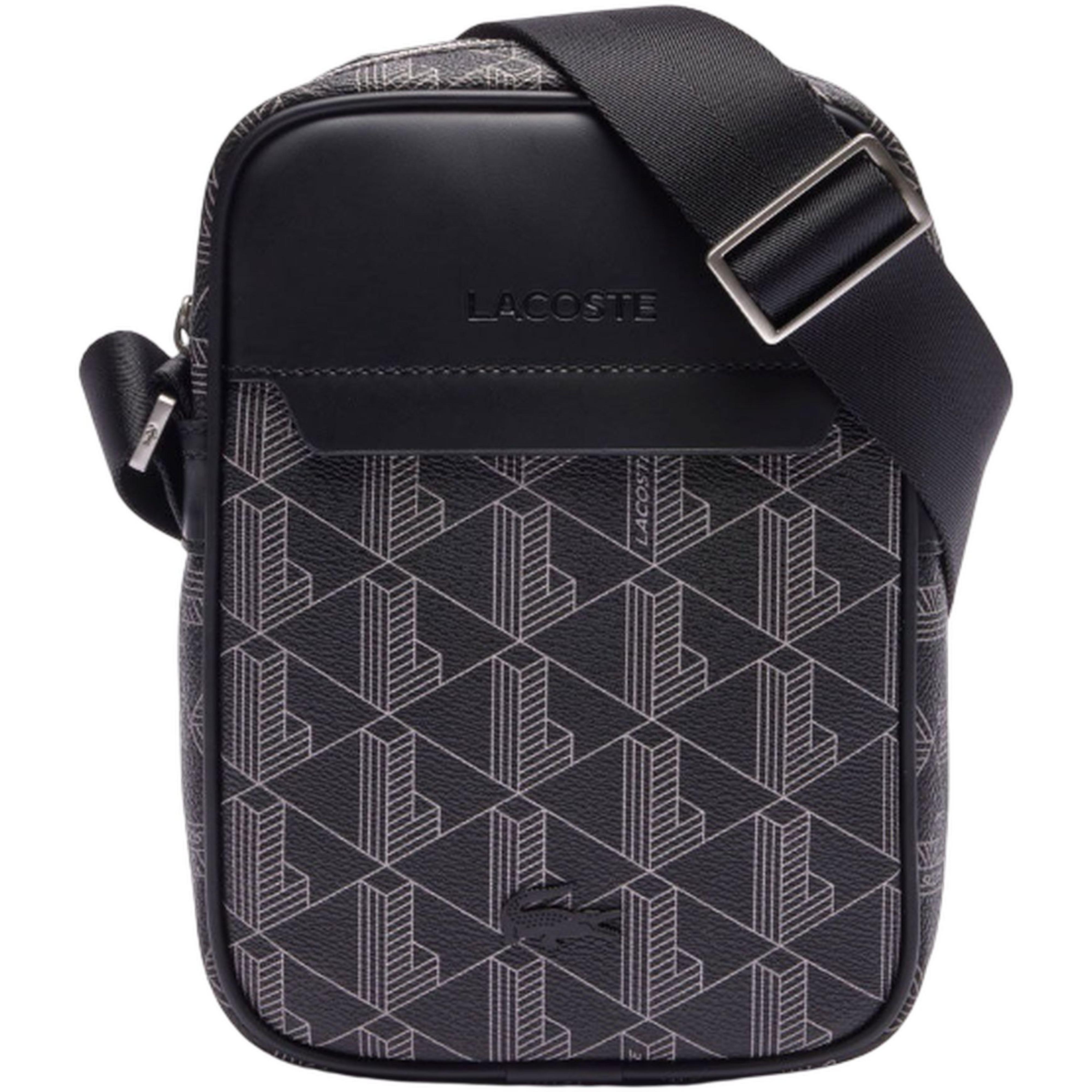 Сумка Lacoste Monogram NH4410LX-H45 чорна фото1