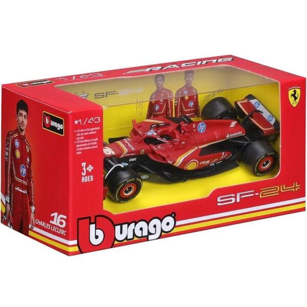 Автомодель - FERRARI RACING - SF-24 (1:43) (18-36844)