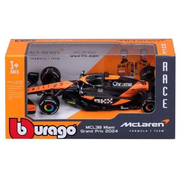 Автомодель - MCLAREN F1 MCL38 (2024) (1:43) (18-38214)
