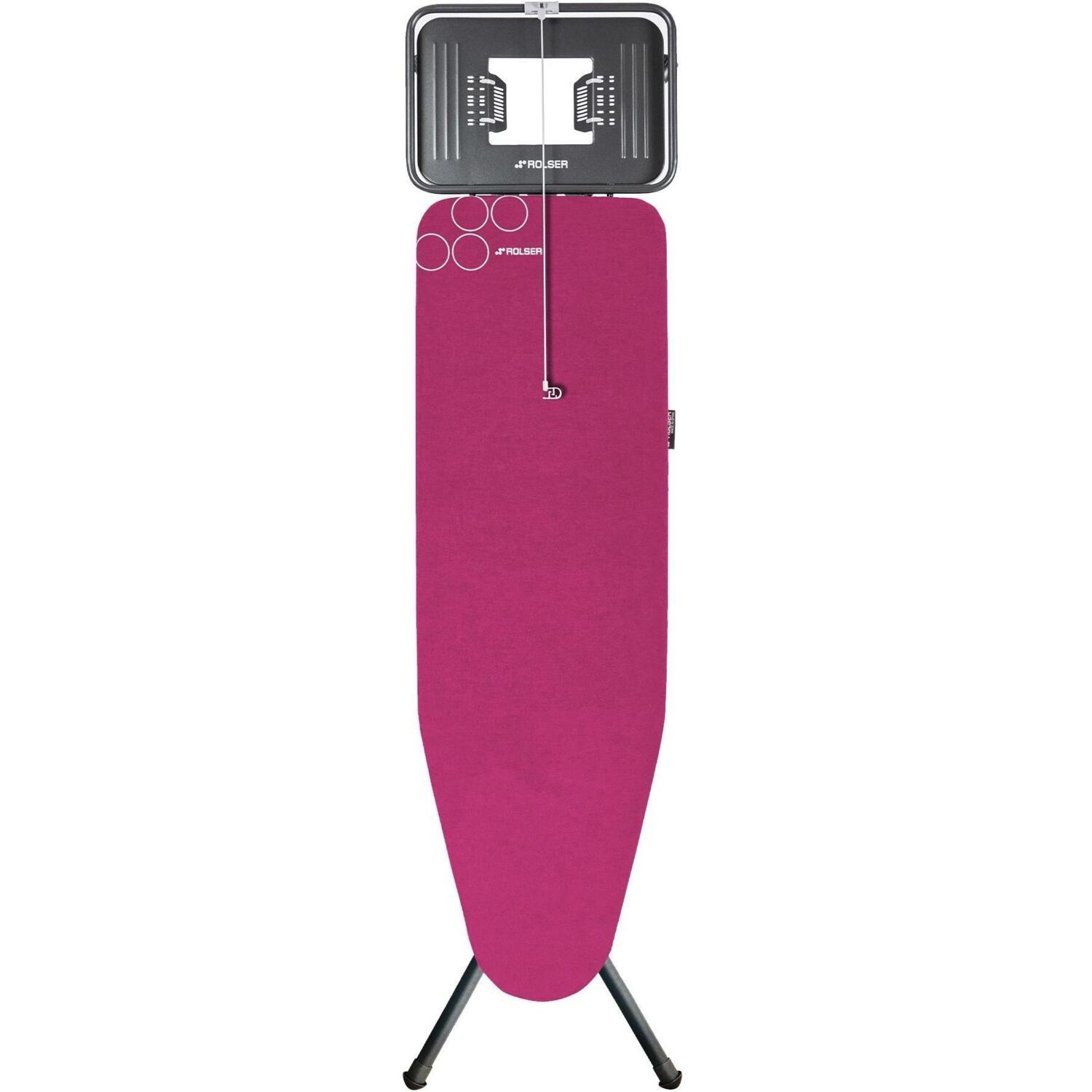 Прасувальна дошка Rolser K-TRES Black Tube Fucsia (K03016-2091)фото