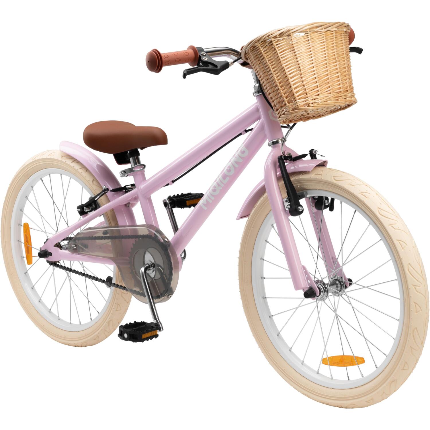 Дитячий велосипед Miqilong RM 20" рожевий (RBB-RM20-PINK)фото