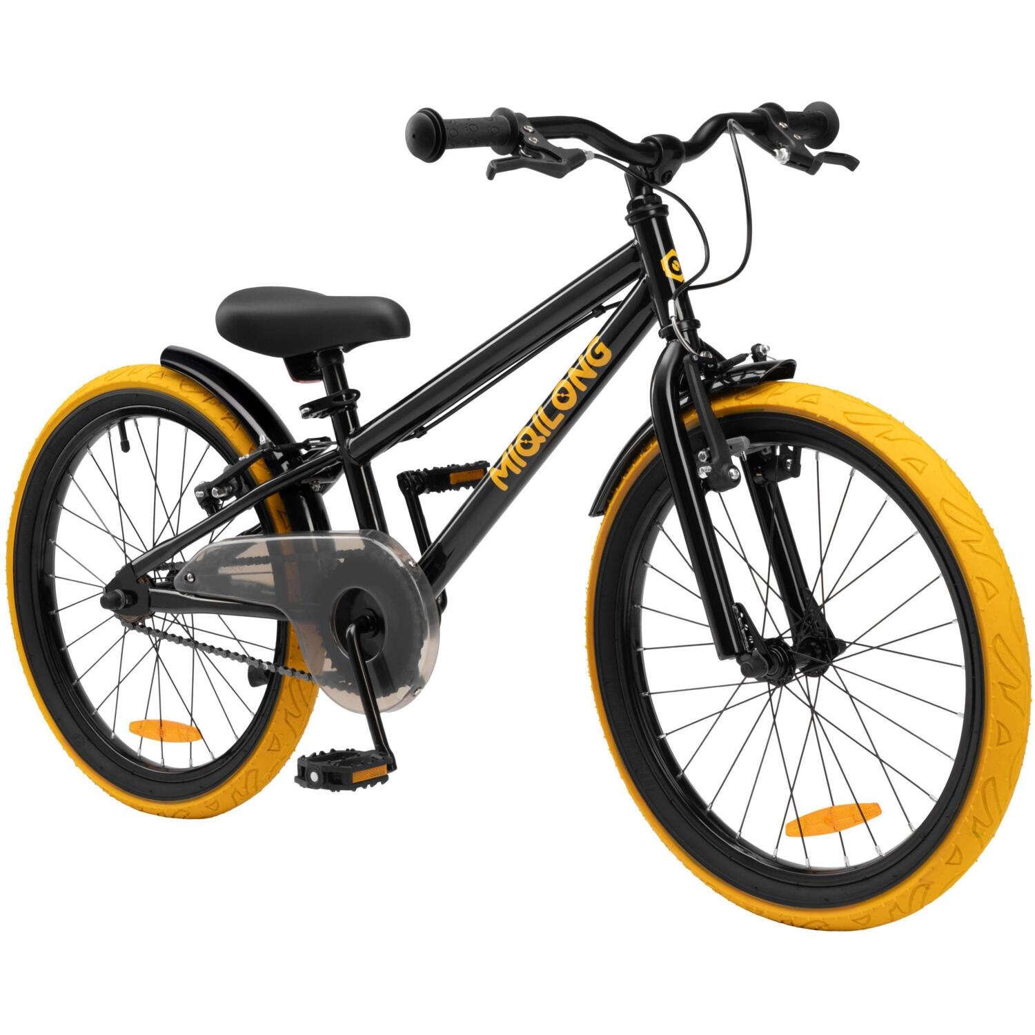 Детский велосипед Miqilong ST 20" черный (RBB-ST20-BLACK) фото 