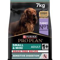 Сухий корм для собак з чутливим травленням Purina Pro Plan Small&Min 1+ Sensitive Digestion з індичкою 7 кг
