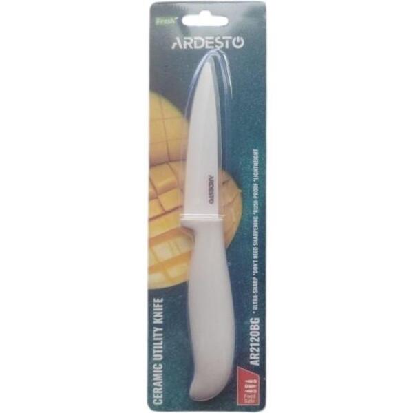 Нож керамический универсальный Ardesto Fresh, 10см, бежевый (AR2120BG)