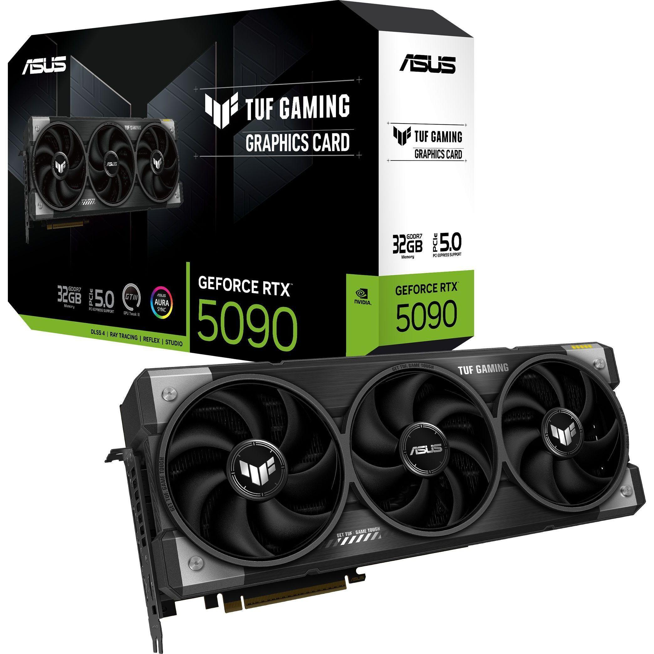 Видеокарта ASUS GeForce RTX 5090 32GB GDDR7 TUF GAMING (90YV0LY1-M0NA00) фото 1
