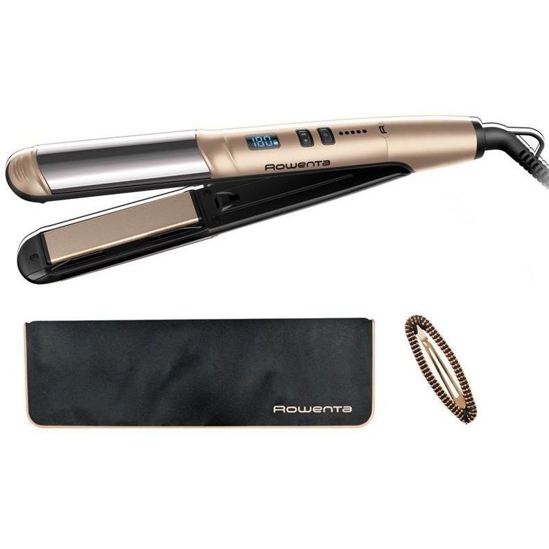 Выпрямитель волос Rowenta Glam & Shine 2в1 SF4641F0 фото 1