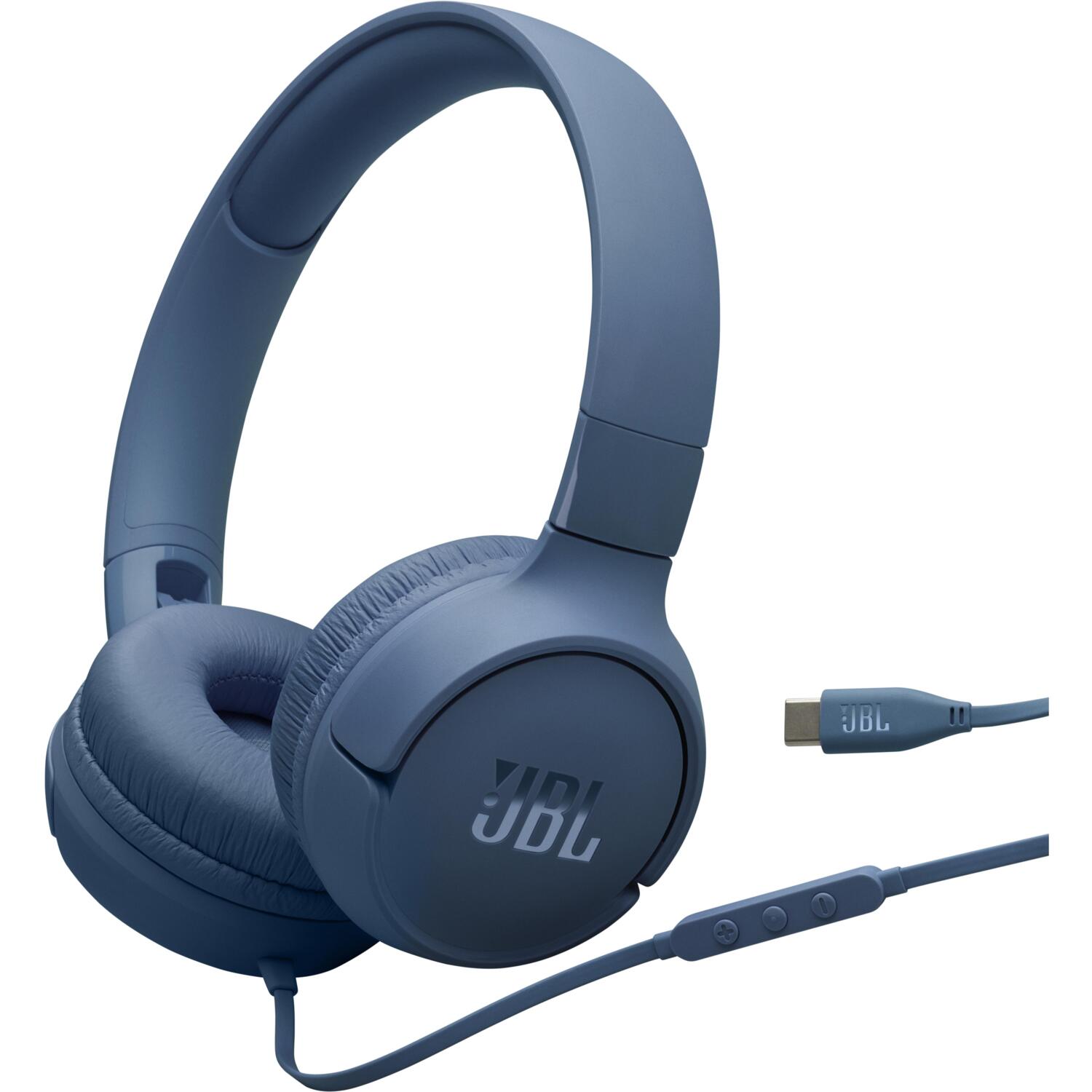 Навушники JBL Tune 520C Blue (JBLT520CBLU)фото