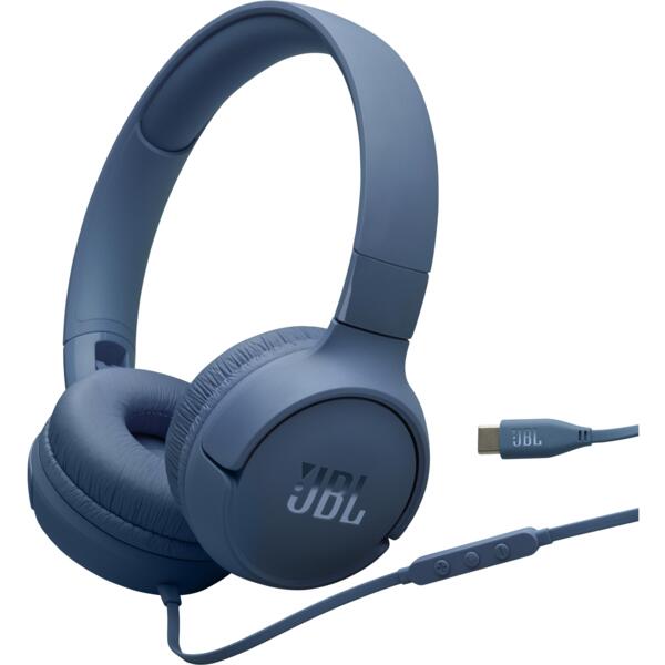 

Наушники JBL Tune 520C Blue (JBLT520CBLU)