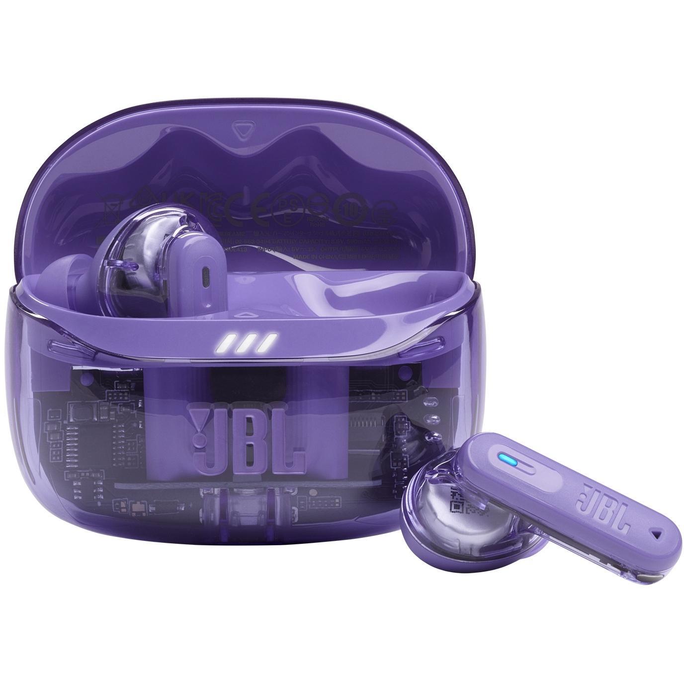 Навушники JBL Tune Beam 2 Ghost Purple (JBLTBEAM2GMAE)фото1