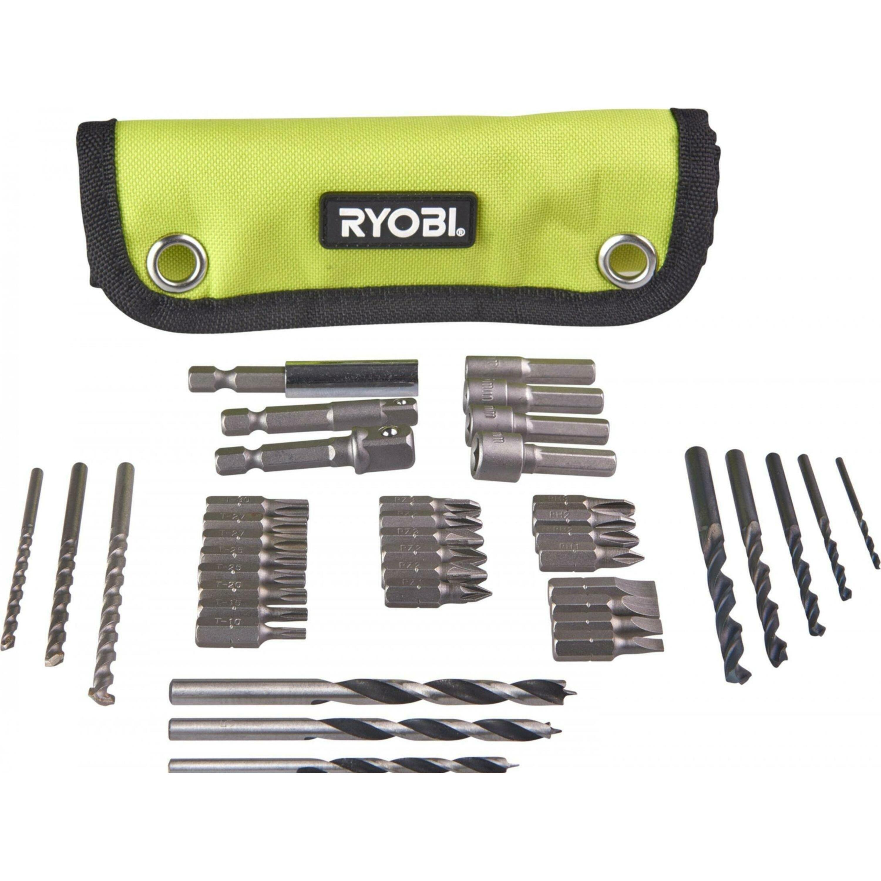 Набір біт і свердел Ryobi RAK40RM 40шт чохолфото1