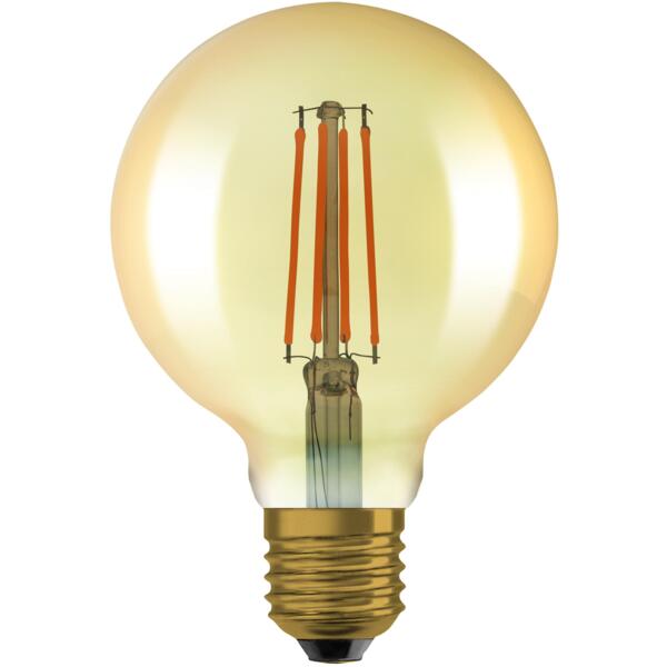 

Лампа Osram LED E27 6.5Вт 2700К 725Лм G95 (4099854132315)
