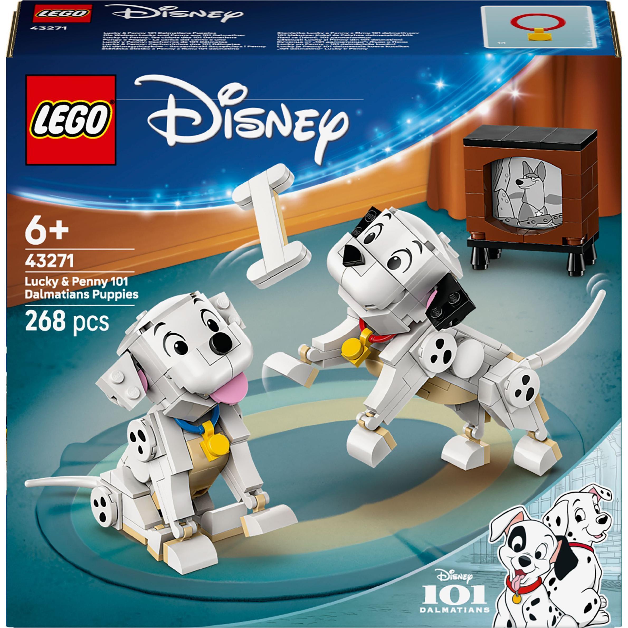 LEGO 43271 Disney Classic Лакі та Пенні. 101 далматинецьфото1