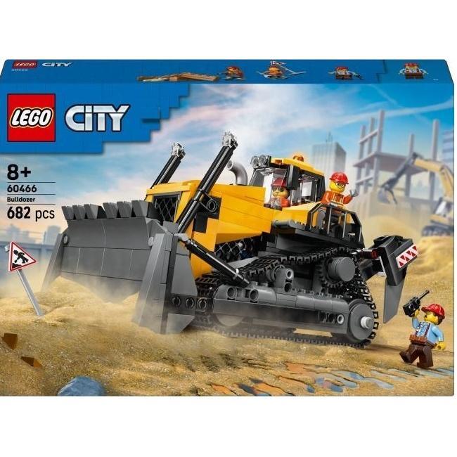 LEGO 60466 City Жёлтый бульдозер фото 1