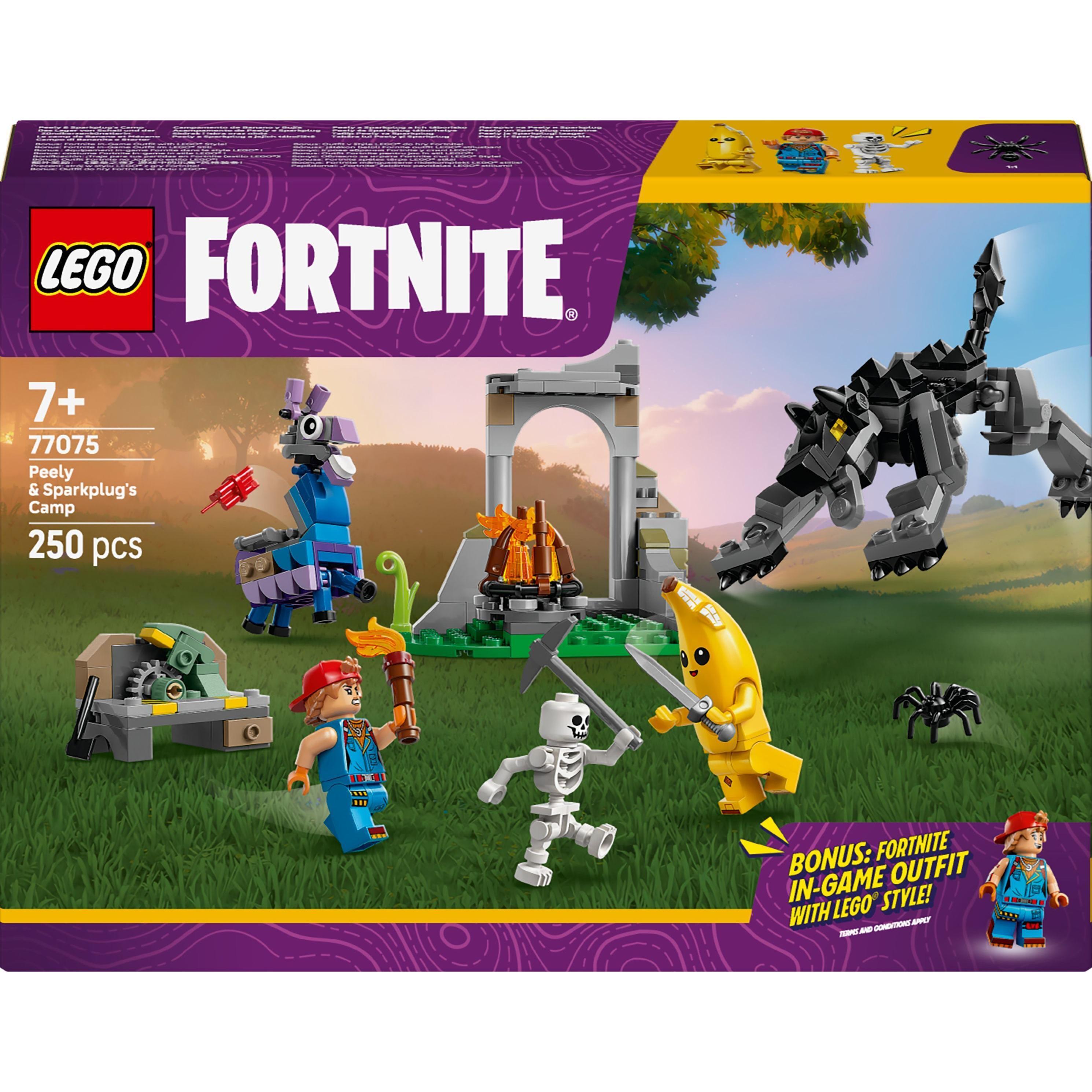 LEGO 77075 Fortnite Лагерь Peely та Sparkplug фото 1