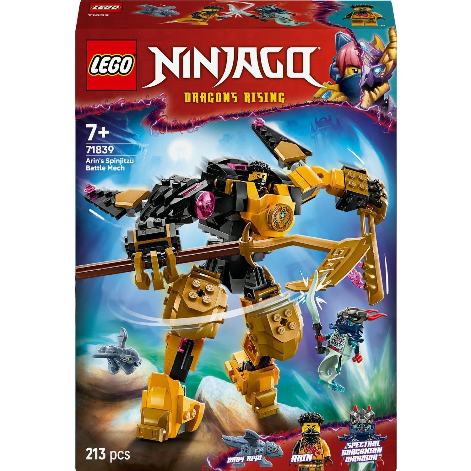 LEGO 71839 Ninjago Бойовий робот Арін Спін-джитсуфото1