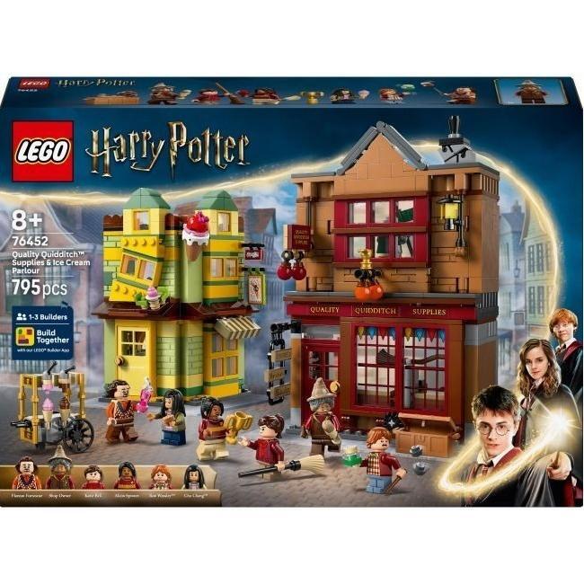 LEGO 76452 Harry Potter Качественные товары для квидича и кафе с мороженым фото 1