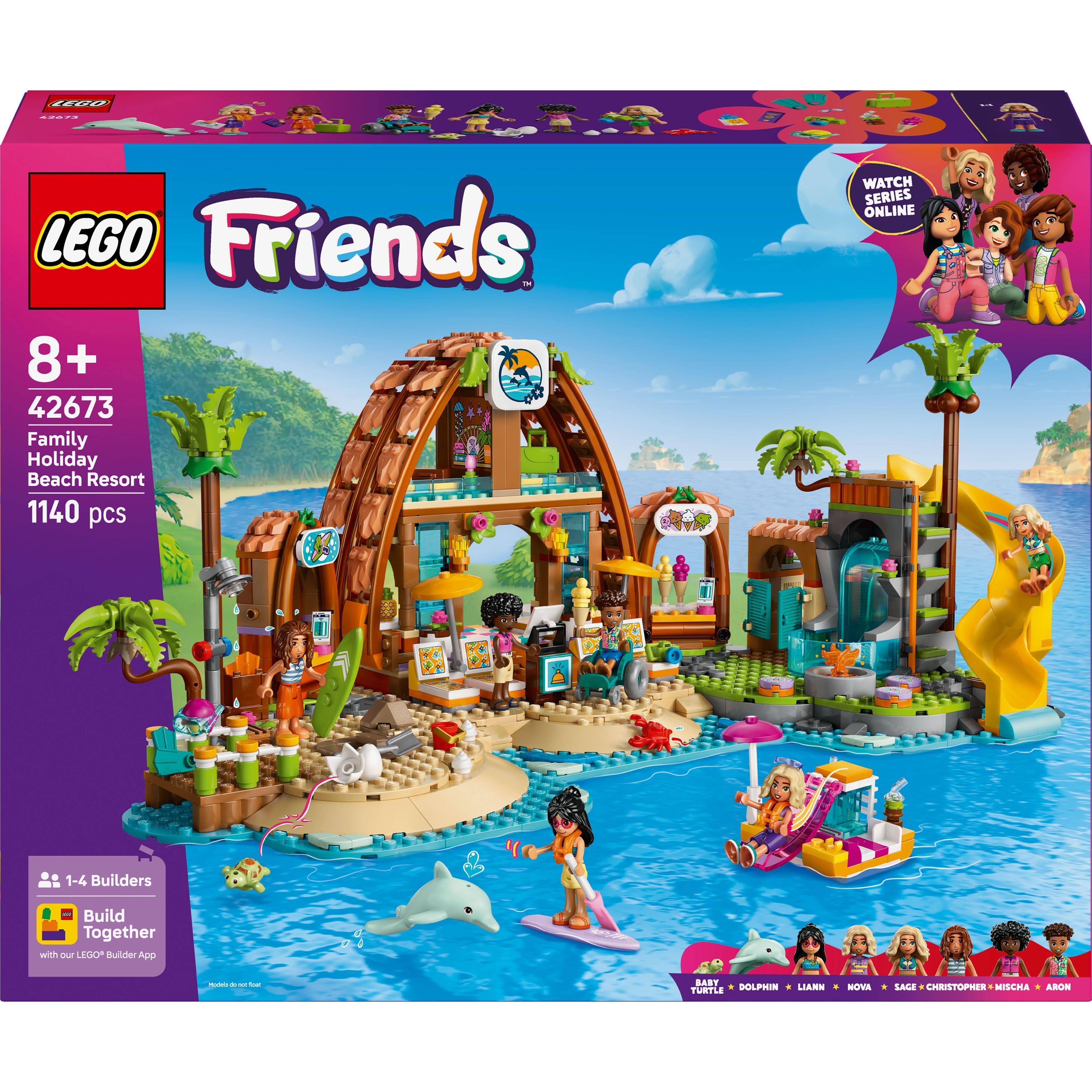 LEGO 42673 Friends Пляжный курорт для семейного отдыха фото 1