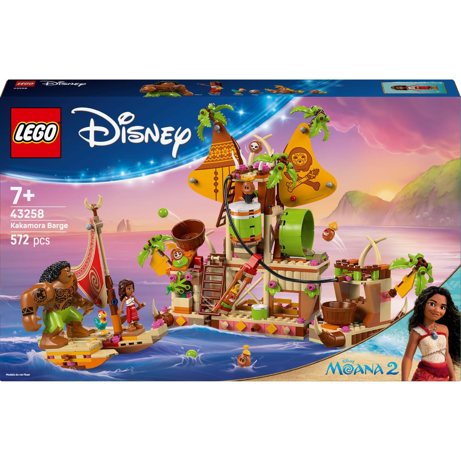 LEGO 43258 Disney Princess Баржа Какамора фото