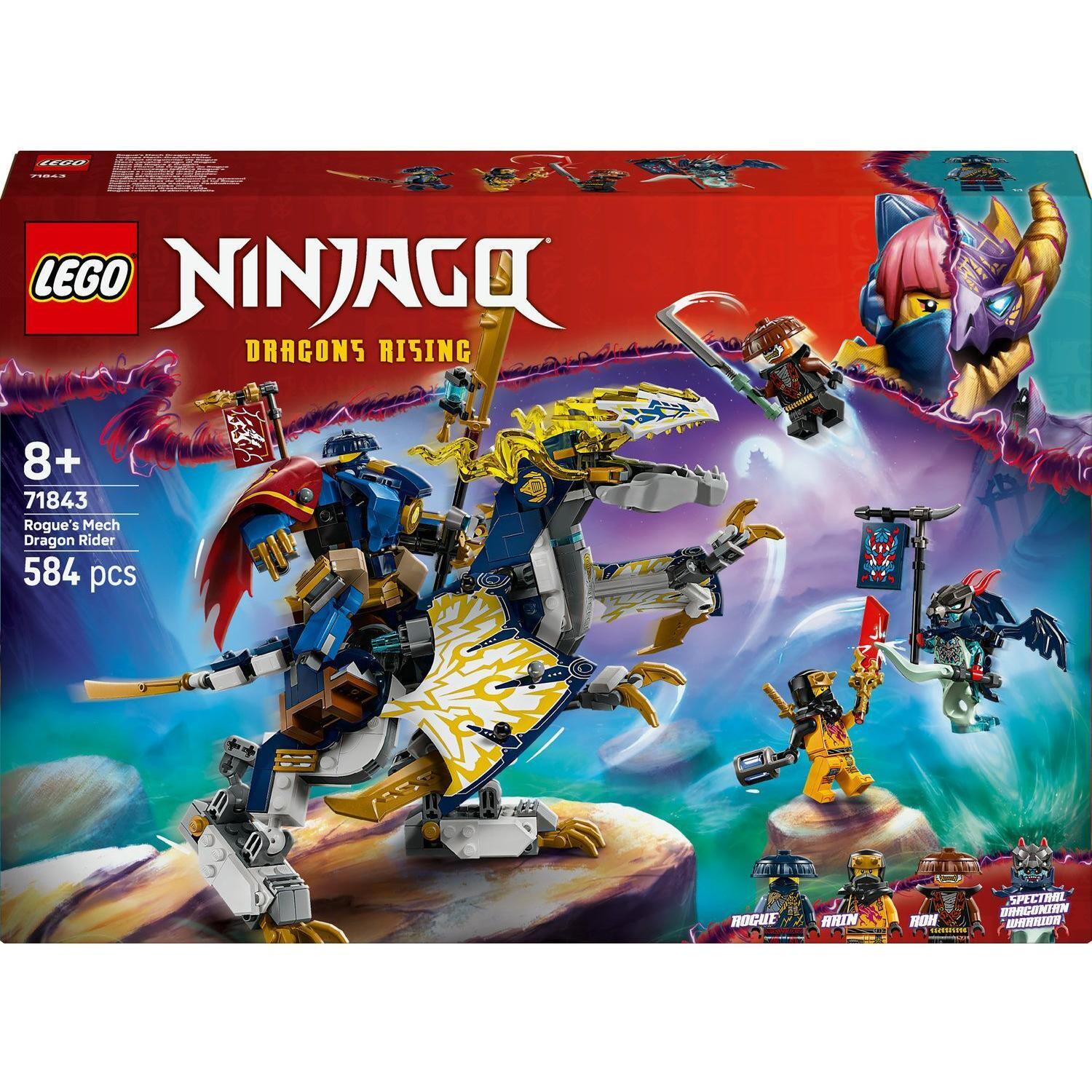 LEGO 71843 Ninjago Розбойник: Робот-всадник на драконе фото 1