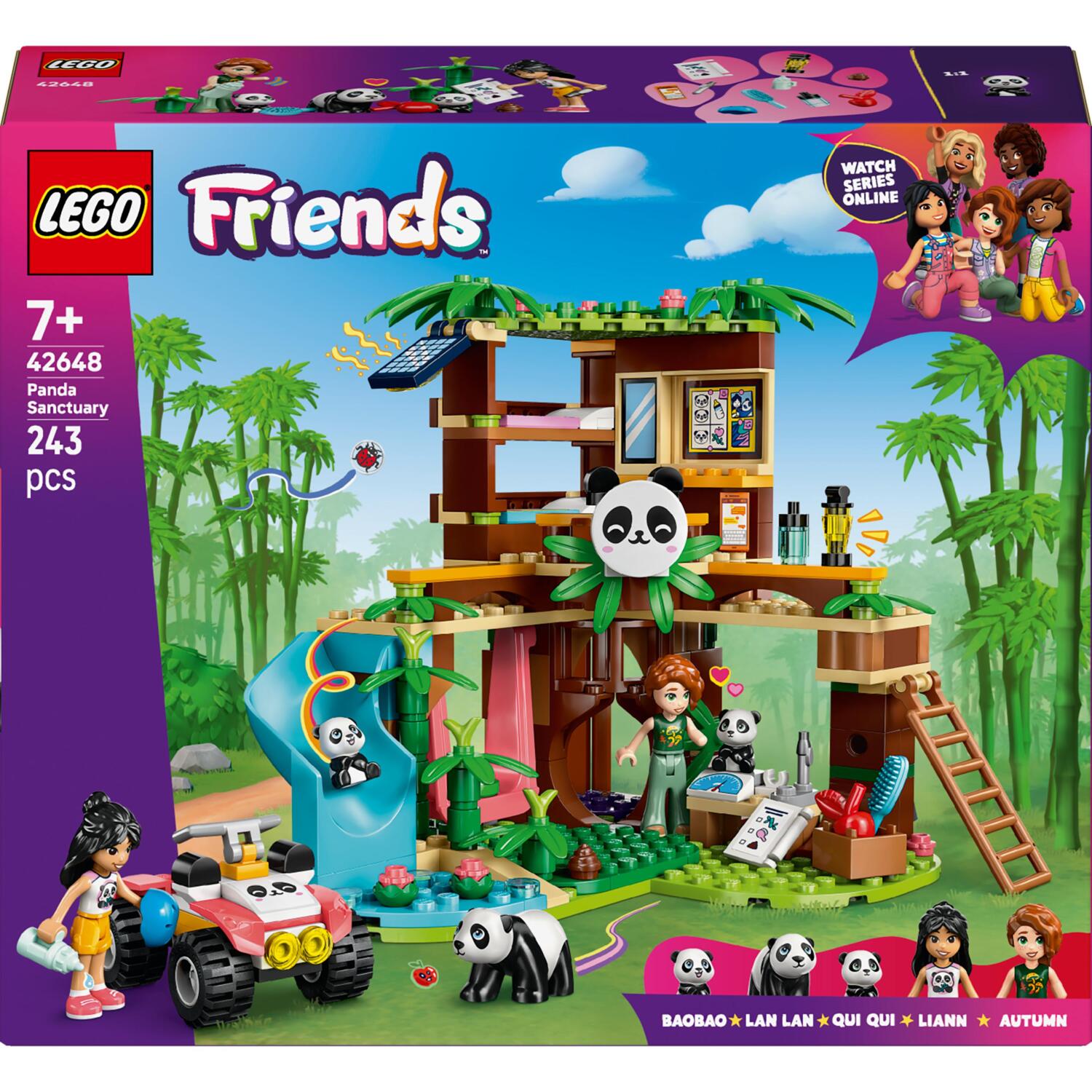 LEGO 42648 Friends Уход за животными в заповеднике панд фото