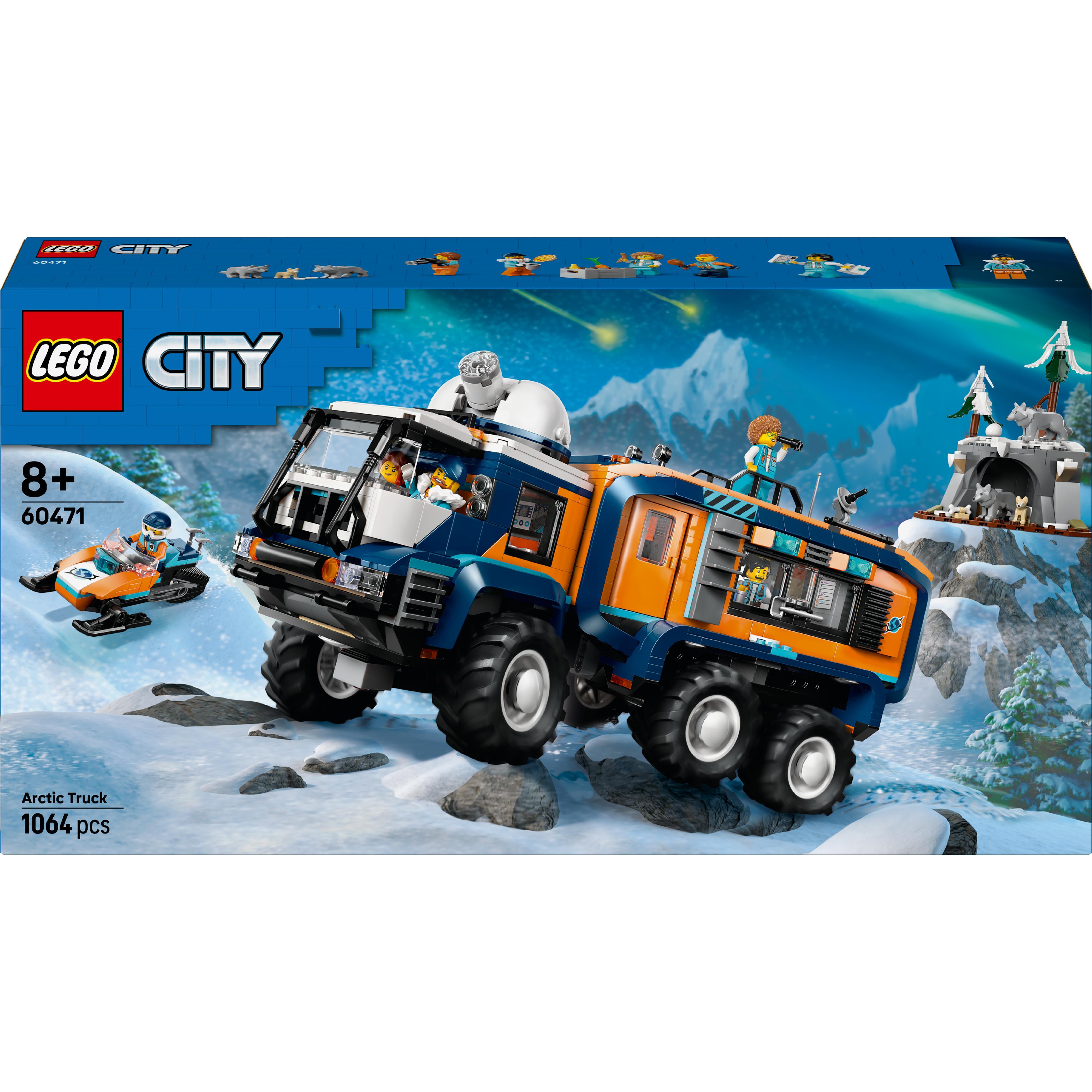 LEGO 60471 City Арктический иследовательский грузовик с научной лабораторией фото 1