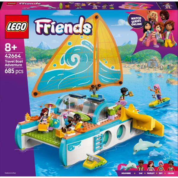 

LEGO 42664 Friends Приключения на туристической лодке