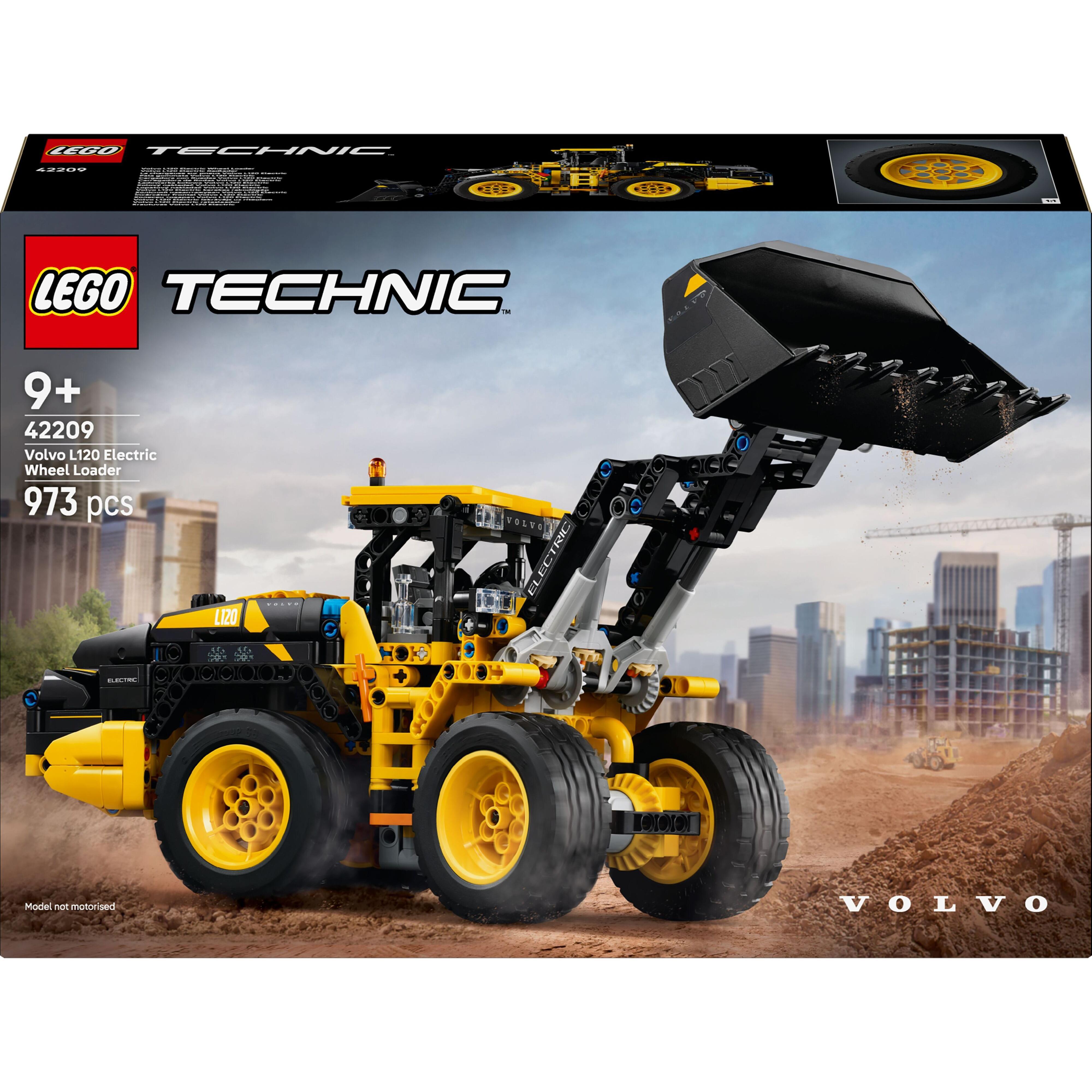 LEGO 42209 Technic Колесный загрузчик Volvo L120 Electric фото 1