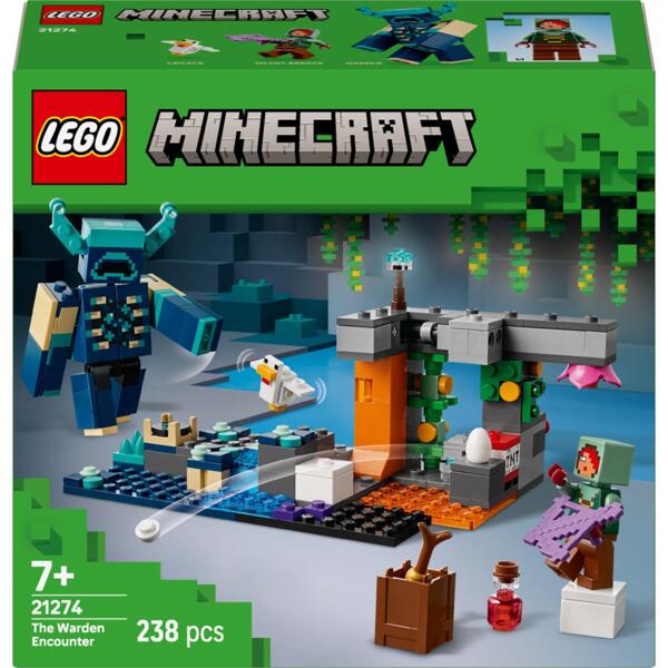 

LEGO 21274 Minecraft Встреча с Защитником