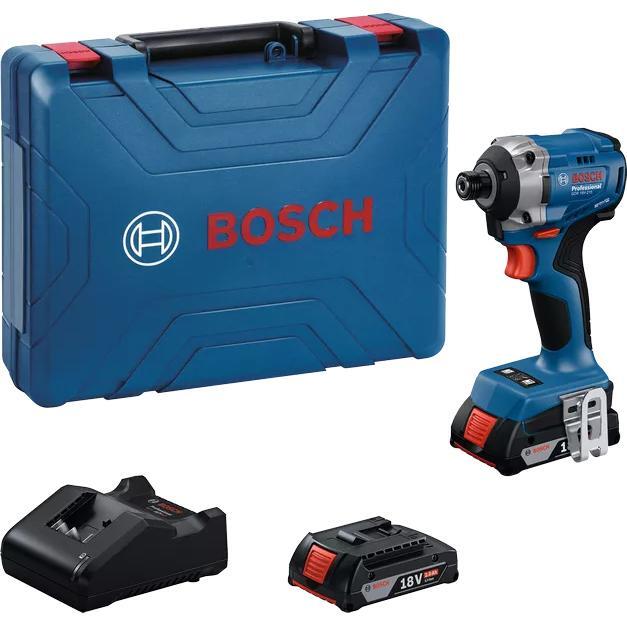 Винтоверт ударный аккумуляторный Bosch GDR 18V-215 18В, 2х2А·ч (0.601.9N2.022) фото 1