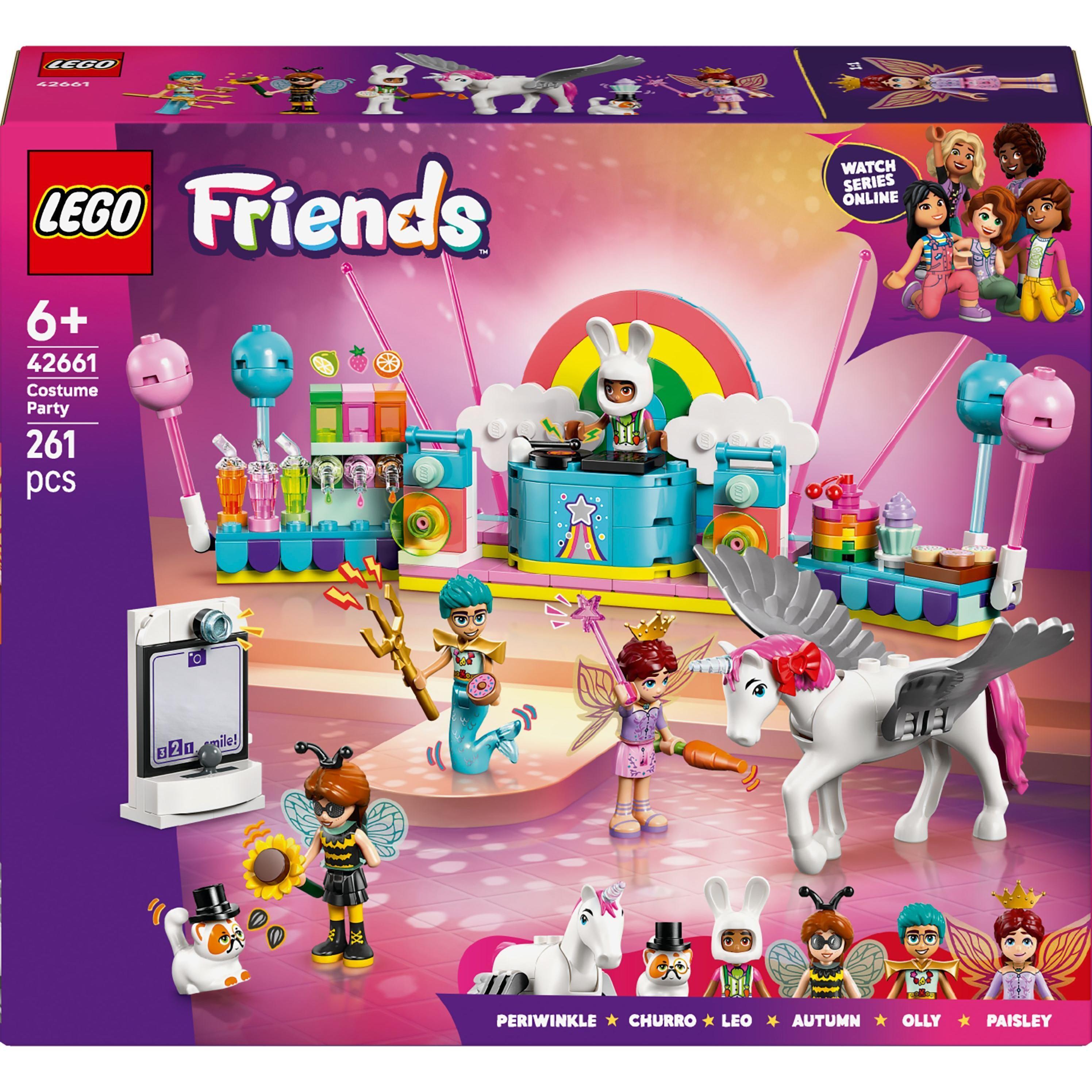LEGO 42661 Friends Костюмированная вечеринка с единорогом и феєй фото 1