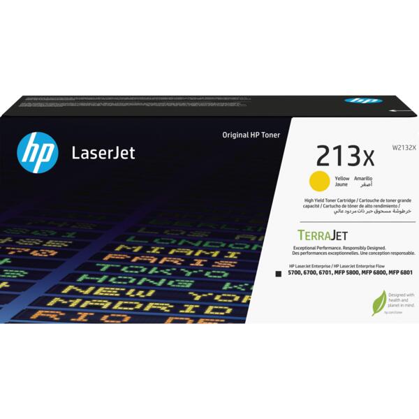 

Картридж лазерный HP 213X Yellow (6W2132X)