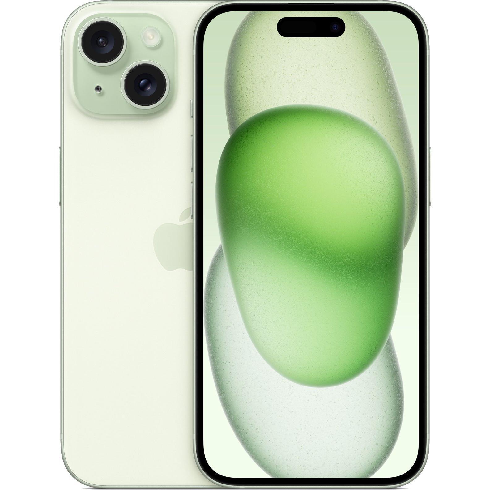 Смартфон Refurbished Apple iPhone 15 256 GB Green (Відмінний стан , A)фото1