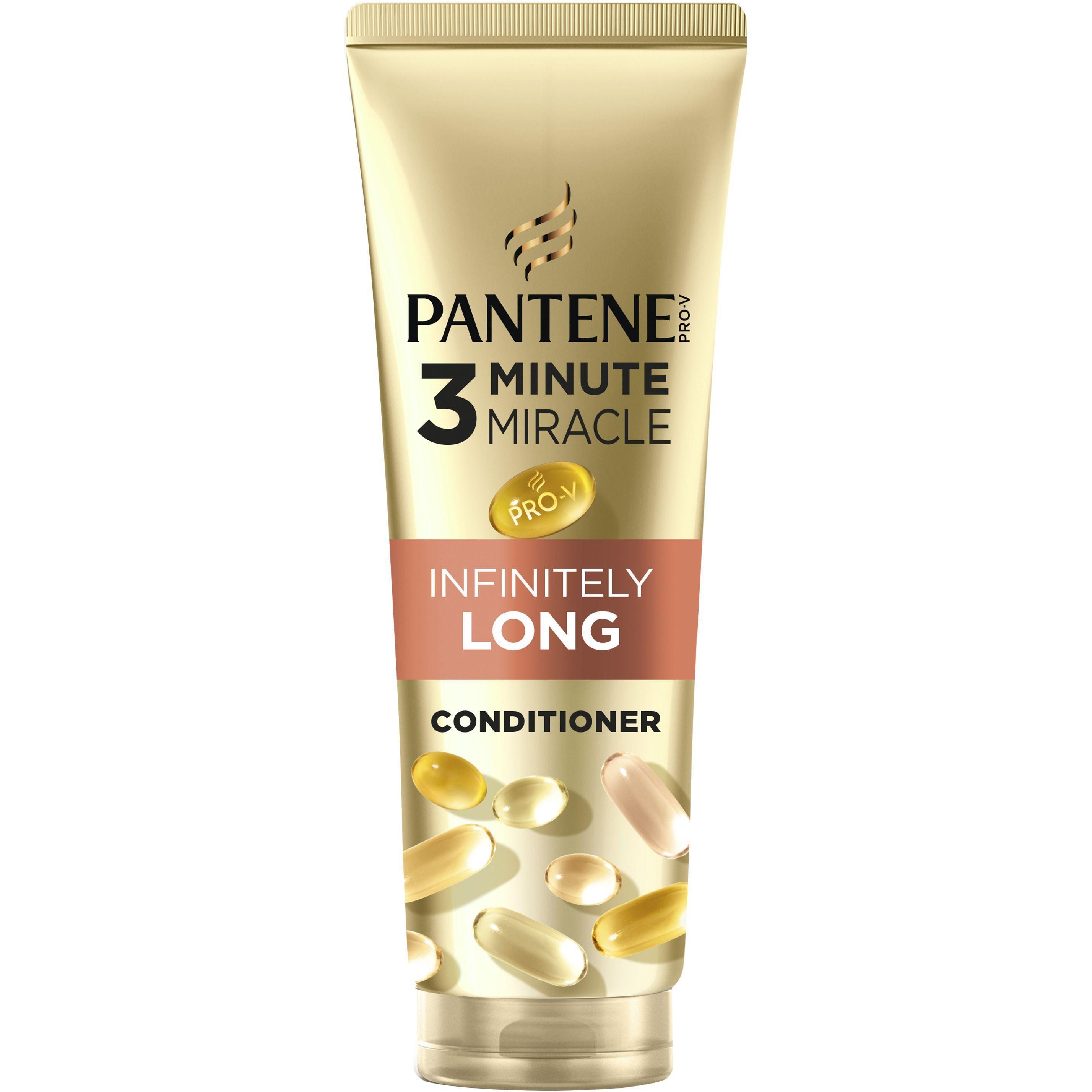Бальзам для волос Pantene Pro-V Бесконечная длина: чудо за 3 минуты 160мл фото 1