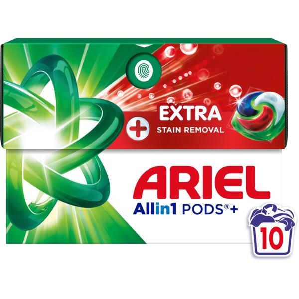 

Капсулы для стирки Ariel Extra Stain Removal All-in-1 10 шт