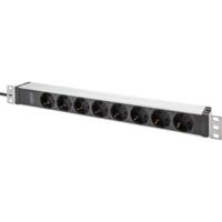 Устройство распределения электропитания DIGITUS 1U, 8xSchuko, 16A, 250V, вилка C20