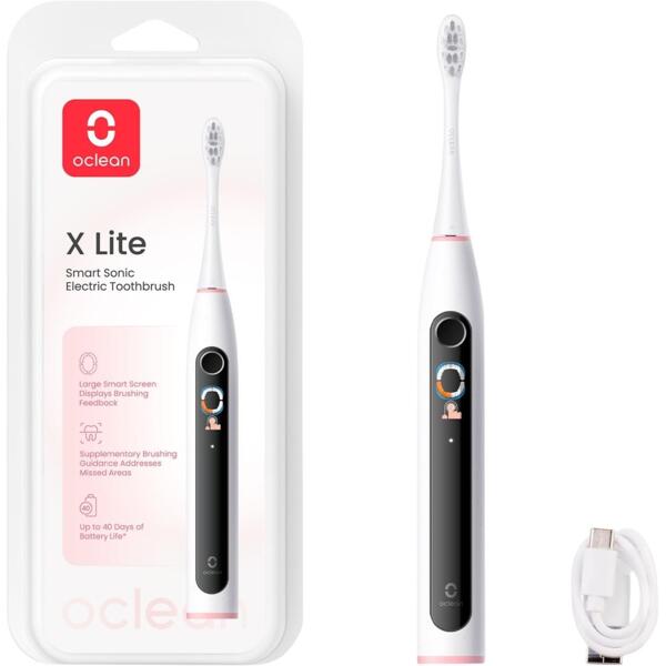 

Электрическая зубная щетка Oclean X Lite Grey