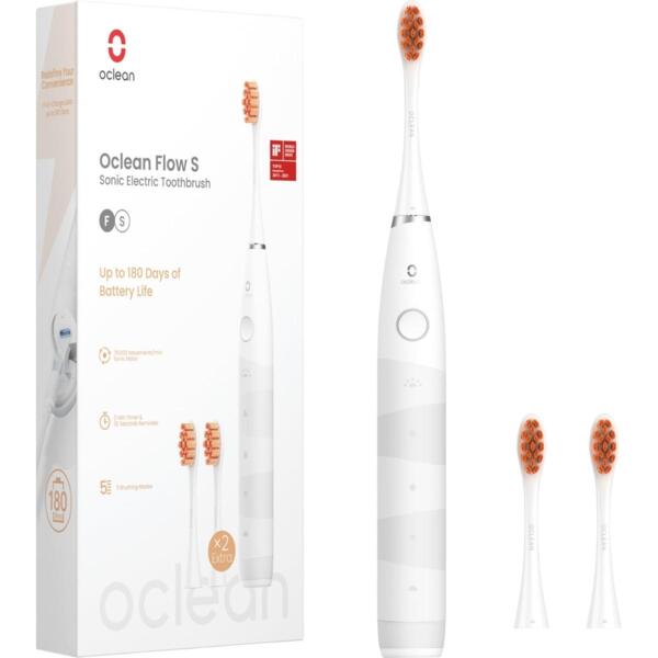 Электрическая зубная щетка Oclean Flow S Sonic White