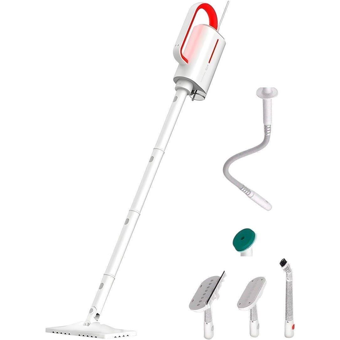 Паровая швабра Deerma Multi-function Steam Cleaner 1600W White DEM-ZQ610 фото 1