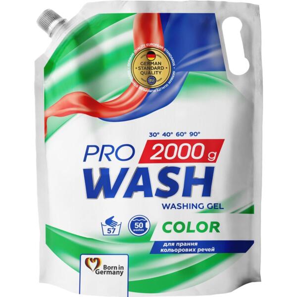 Гель для стирки ProWash Color DOYPACK 2000г