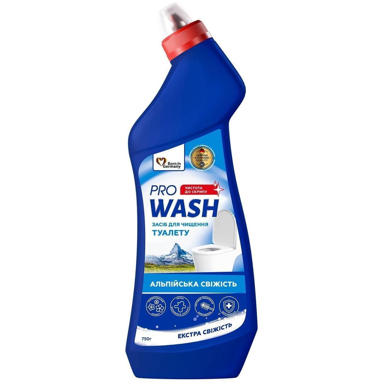 Средство для чистки унитаза ProWash Альпийская свежесть 750г фото 1