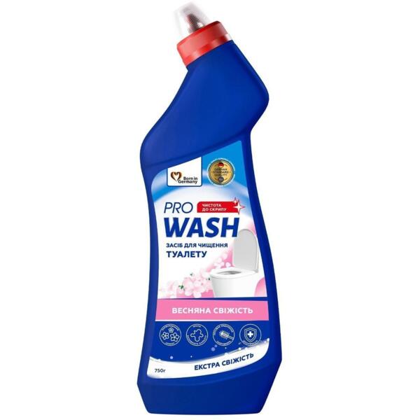 Средство для чистки унитаза ProWash Весенняя свежесть 750г