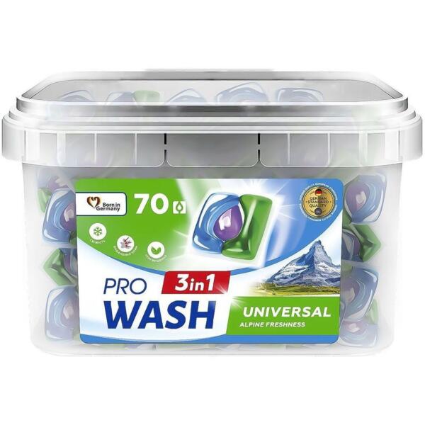 Капсулы для стирки ProWash Альпийская свежесть 70шт